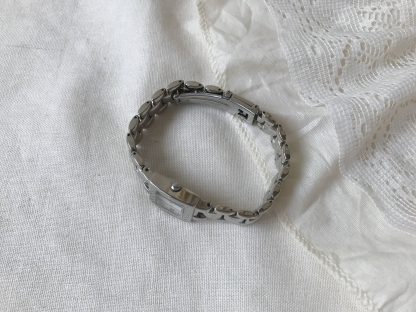 Women's Silver Metal Bracelet Watch - Image 4